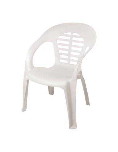 SILLON PLASMIR CONFORT GRAN AMPLITUD HASTA 140kg BLANCO