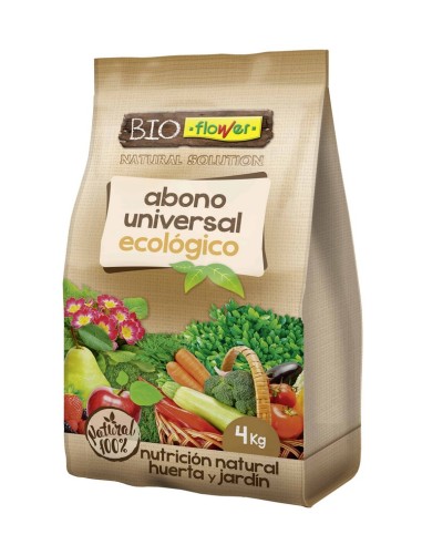 ABONO UNIVERSAL ECOLOGICO 4kg FLOWER