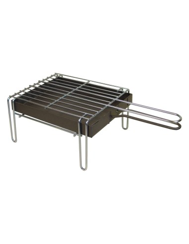 PARRILLA SOBREMESA ZINC 26x21x12cm 71428 IMEX