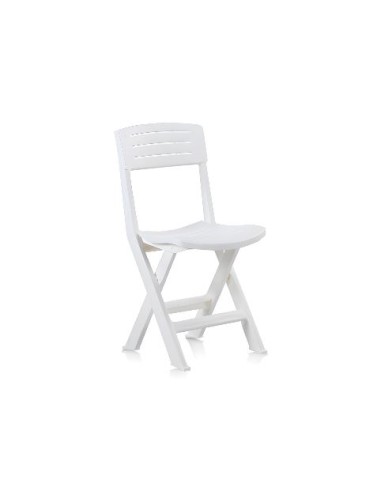 SILLA PLEGABLE FIJI 45x42x82 BLANCA