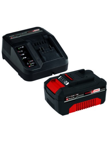 KIT CARGADOR+BATERIA EINHELL POWER-X LI-ION 18V 4Ah