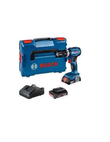 TALADRO PERCUTOR BOSCH GSB18V-45 + CARGADOR Y 2 BATERIAS