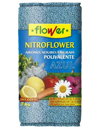 ABONO NITROFLOWER AZUL 7kg