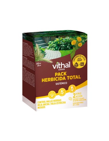 HERBICIDA PACK TOTAL 250+25ml VITHAL