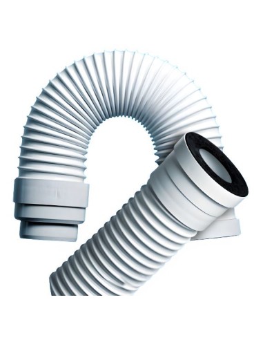 DESAGÜE ACORDEON FLEXIBLE EXTENSIBLE INODORO ESPIROFLEX DE 290 A 590mm