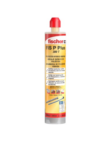 ANCLAJE QUIMICO FIS P PLUS 300ml FISCHER