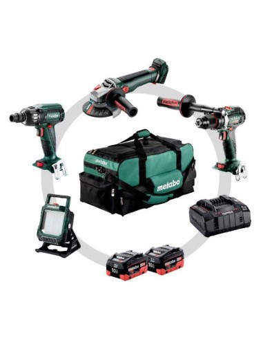 COMBO HERRAMIENTAS SET 4.3.2 METABO