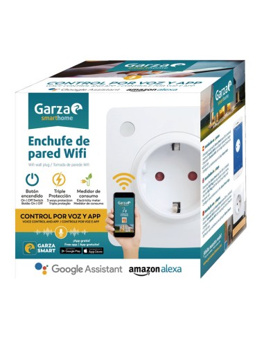 ENCHUFE DE PARED SMART WIFI 16A