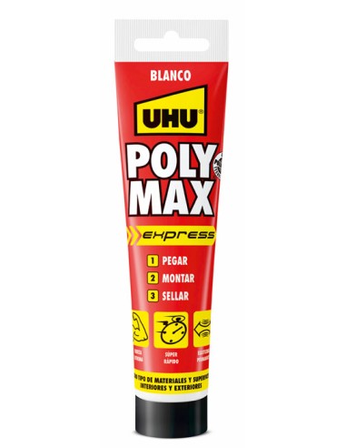 ADHESIVO SELLADOR POLY MAX EXPRESS BLANCO 165g