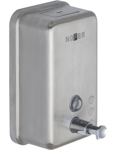 DISPENSADOR DE JABON ACERO INOX CON DEPOSITO INTERIOR ABS