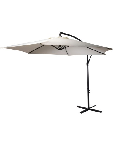 PARASOL BANANA METAL EXCENTRICO 300cm ARENA