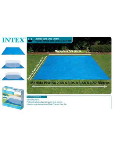 TAPIZ DE SUELO PARA PISCINAS 472cm INTEX