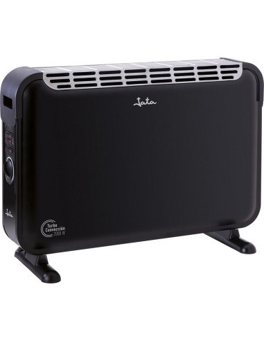 CONVECTOR JATA 214 TURBO 750/1250/2000W NEGRO