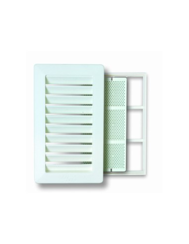 REJILLA CONJUNTO SHUNT MOSQUITERA CON MARCO 24x14cm BRINOX