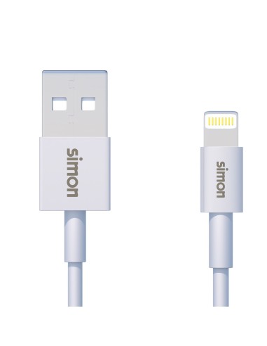 CABLE LIGHTNING USB APPLE 2.0 1M SIMON