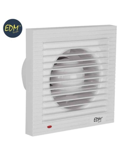 EXTRACTOR DE AIRE EDM 16W 118mm 180M3 CON TEMPORIZADOR