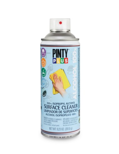 ALCOHOL LIMPIADOR SUPERFICIES SPRAY PINTYPLUS 400ml