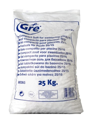 SAL COMPACTA SACO 25kg 90365 GRE