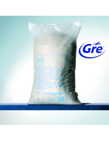 ARENA SILEX ALTA CALIDAD 25kg GRANULOM 0.40-0.80 AR200 GRE