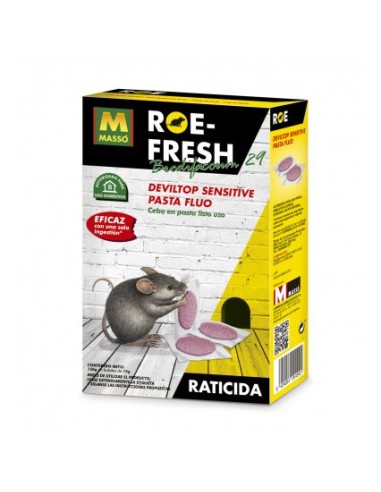 RATICIDA ROE-FRESH 150g 29PPM