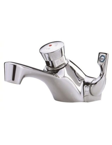 GRIFO LAVABO LATON PRESTO 3000 MEZCLADOR TEMPORIZADO CROMO