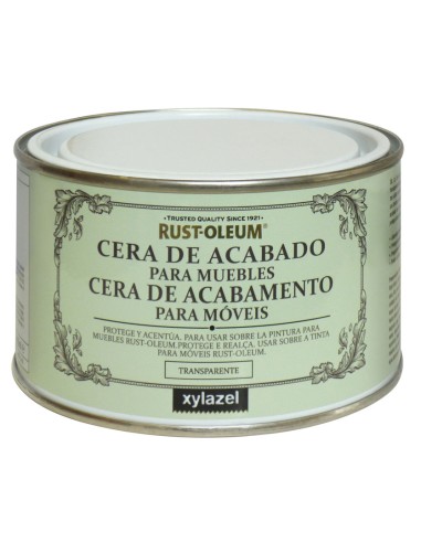 CERA ACABADO MUEBLES RUSTOLEUM TRANSPARENTE 400ml