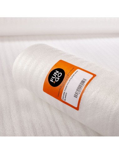 ESPUMA FOAM POLIETILENO BLANCO 2mm 1,20x25M