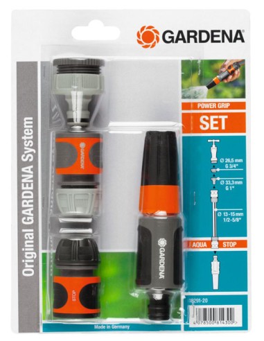 KIT RIEGO COMPLETO GARDENA 18291-20 13-15mm