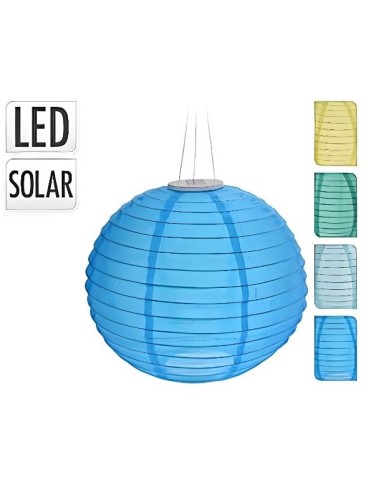 LAMPARA LED SOLAR ESFERICA 40cmS