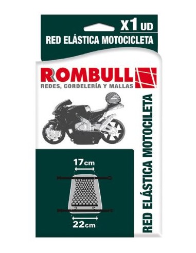 RED ELASTICA MOTOCICLETA NEGRA ROMB