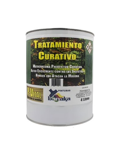 BARNIZ TRATAMIENTO CURATIVO 4L BANAKA