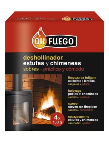 DESHOLLINADOR ESTUFAS 50220 FLOWER 4x100g SOBRES