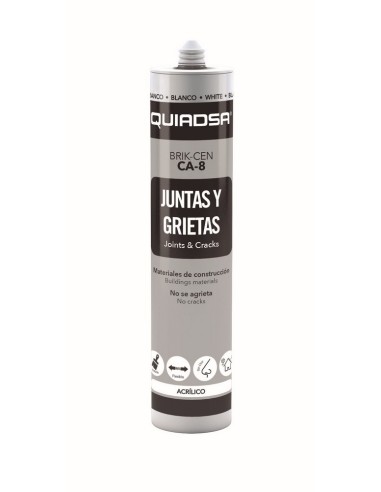 SELLADOR JUNTAS Y GRIETAS CA-8 BLANCO 300ml