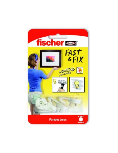 COLGADOR 3 PUNTAS FAST & FIX FISCHER