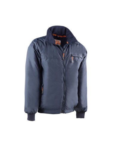 CHAQUETA IMPERMEABLE CON FORRO JUBA 1851 SAILOR MARINO TALLA M