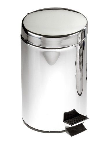 CUBO LEMAN PEDAL ACERO INOX 3L