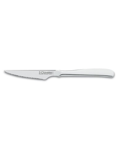 CUCHILLO CHULETERO INOX DENTADO 11cm 3C