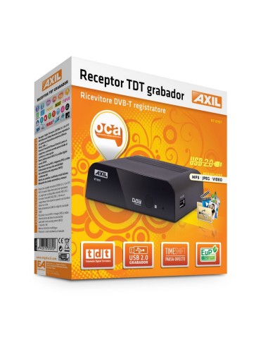 RECEPTOR TDT RT0197 PVR+USB+LECTOR