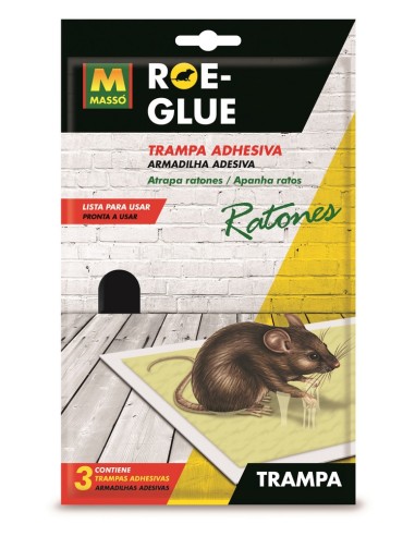 ROE GLUE TRAMPA ADHESIVA MASSO