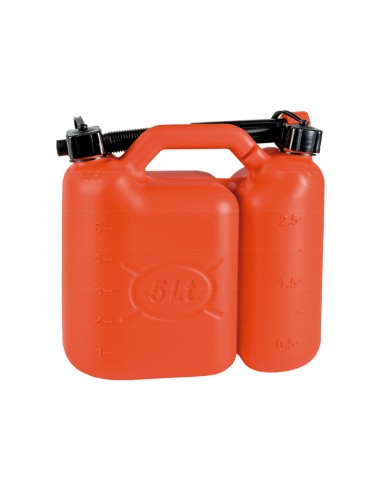 BIDON DOBLE FUEL Y ACEITE TANK 5+2,5L