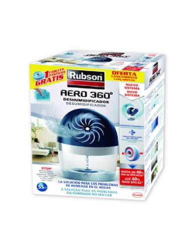 HENKEL RUBSON DESHUMIDIFICADOR AERO 360 APARATO 450g