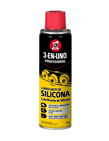 LUBRICANTE DE SILICONA 3-EN-UNO 250ml