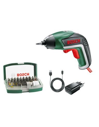 ATORNILLADOR BOSCH IXO V PROMO 3,6V 1,5AH CON SET 32 PUNTAS