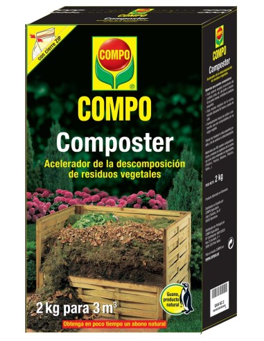 COMPOSTER 2kg ACELERADOR DE LA DESCOMPOSICION DE RESIDUOS ORGANICOS