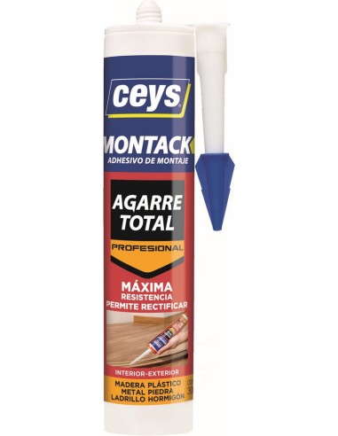 ADHESIVO MONTAJE MONTACK PROFESIONAL 300ml CEYS