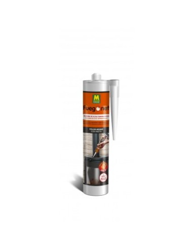 SILICONA REFRACTARIA CARTUCHO 310ml FUEGO NET MASSO