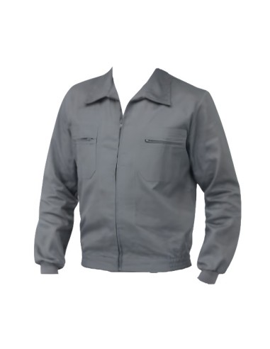 CHAQUETA CREMALLERA VESIN P30L500 TERGAL GRIS TALLA 48