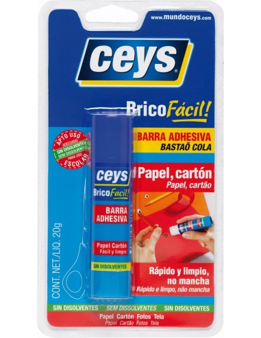 BARRA ADHESIVA STICK CEYS 20g