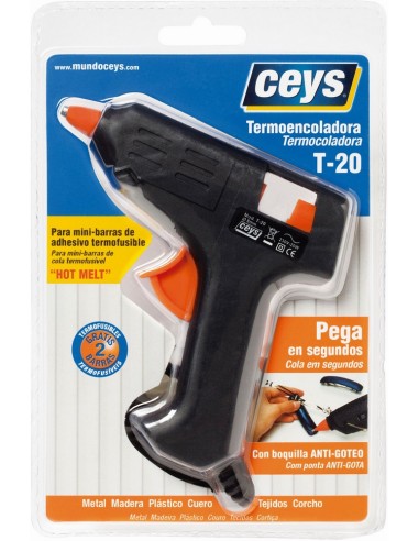 PISTOLA TERMOENCOLADORA CEYS MINI T-20 20W 8mm