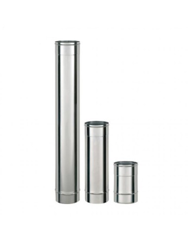 TUBO PARED SIMPLE BOFILL Ø200mm INOX